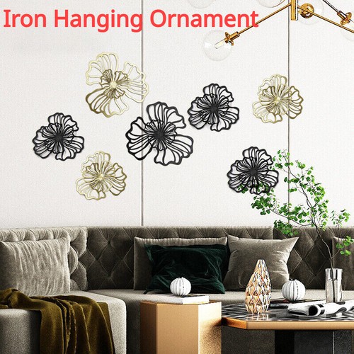 Metal iron wall art - metal, modern
