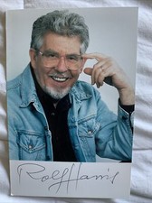 Rolf Harris signed 4x6 photo