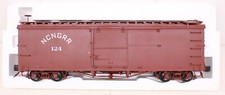 Accucraft AMS AM202-05 Box Car N.C.N.G. #124 Narrow Gauge 1:20.3 Scale 45mm Gaug