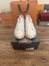 Prada trainers vitello plume - prada,