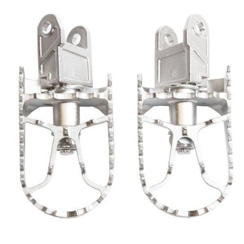 Footpegs stainless steel for - stainless,