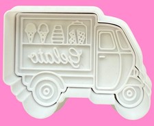 Gelato Ice Cream Moped Van