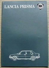 LANCIA PRISMA Car Sales Brochure 1985 SWEDISH TEXT #161000