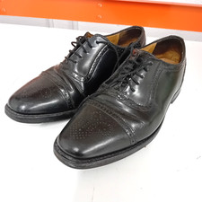 HAMMOND AND CO MENS SHOES Ashbourne Oxford size 8 Black leather