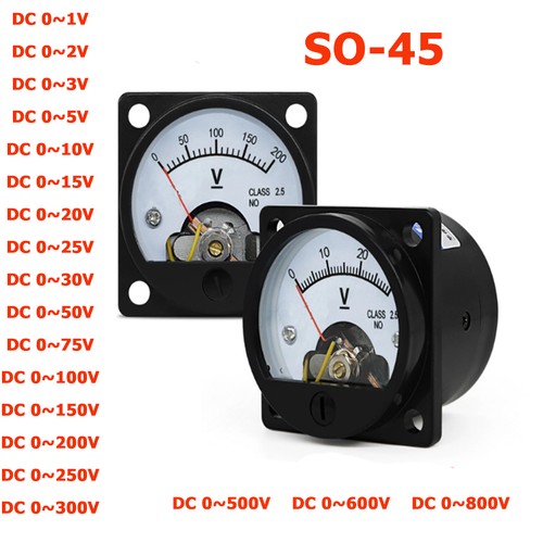 800v analog voltmeter - dc,
