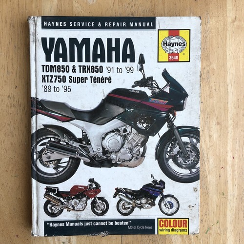 Yamaha tdm850 trx850 service - yamaha,