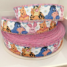 YARD DISNEY WINNIE THE POOH TIGGER PIGLET GROSGRAIN RIBBON CHARACTER CRAFT CAKE