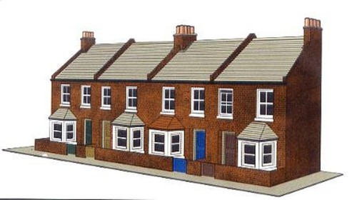 Red brick terraced - 4,