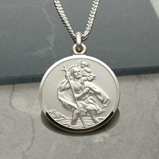 Sterling Silver 22mm St