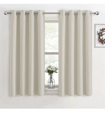 Curtains Light Beige Thermal Insulated  PONY DANCE - W46 X L54