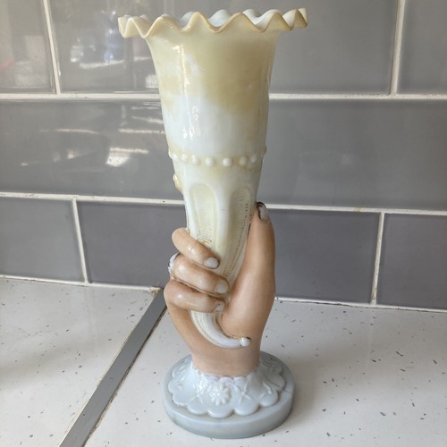Antique milk glass victorian - milk,