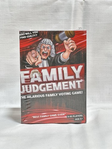Family judgement card game - game, new