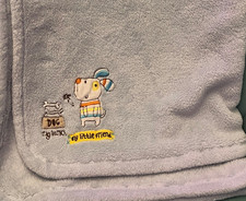 Early Days Blue Baby Blanket
