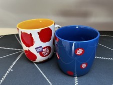 Comic Relief Mugs x 2 Red Nose