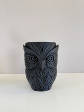 Gothic Owl Vase / Pen Holder