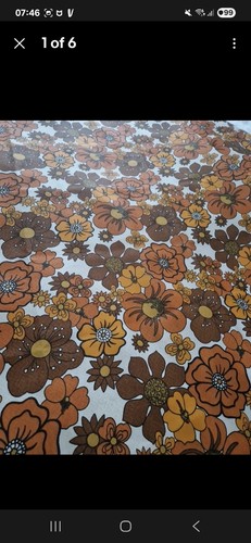 Vintage 1970s orange and brown - vintage,