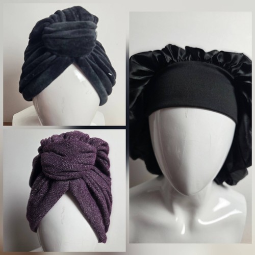 Bundle turbans velvet - of,