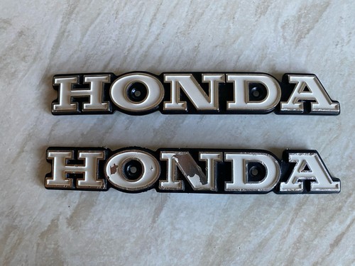 Honda cd185 petrol tank badges - petrol,