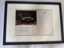 Original Framed Mercedes Benz