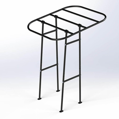 Major black bimini - black, t-top