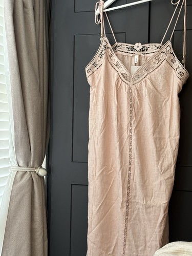 Broderie dress new xl pale - xl,