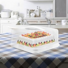 Large round square cake - large,