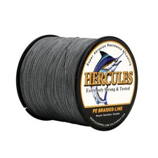 HERCULES 6lb-300lb Braided Fishing Line Grey Extreme 100M-2000M 100% PE Super