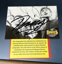 1993 Ringo Starr Autographed