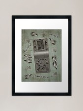 Brick Game Framed Art Print