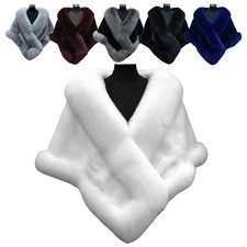 Womens Luxury Fluffy Faux Fur