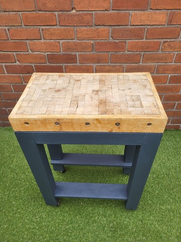 Hand made butchers block - hand,