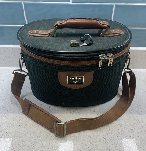 Vintage antler green brown - vintage,