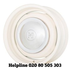 Morris Minor 5.5x14 Classic Smoothie wheels in White