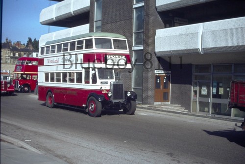 35mm slide 1928 leyland bus - 1928,