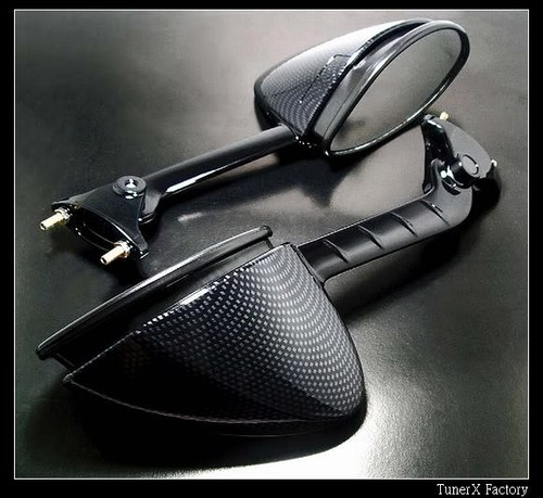 Carbon mirrors fit - mirrors, kawasaki