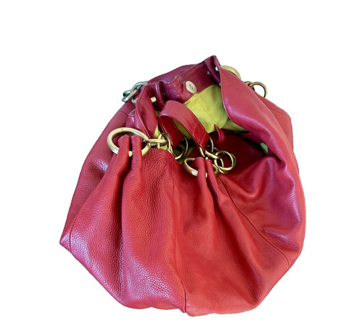 Lupo leather shoulder hobo bag - shoulder,