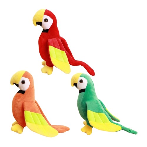 Stuffed doll cute parrot - stuffed,