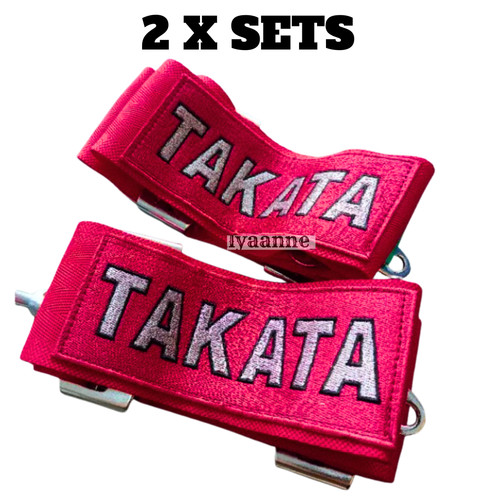 Red takata racing seat belt - racing,