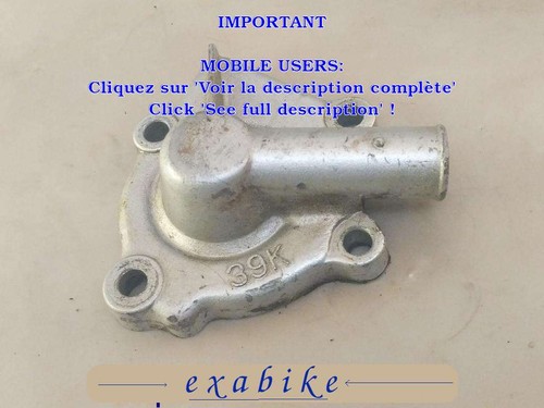 Water pump cover - pump, for