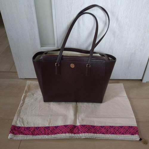 Tory burch brown leather - tory, tote