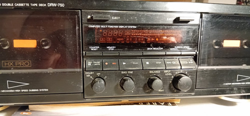 Denon drw 750 - 750, cassette