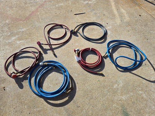 Refrigerant charging hoses - refrigerant,