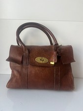 Mulberry Bayswater Hand Bag in Oak Brown Tan