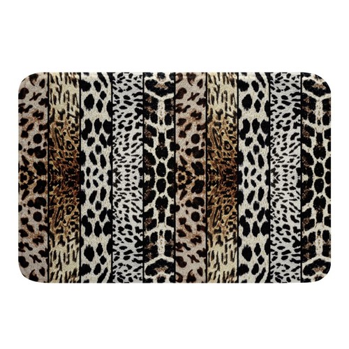 Cheetah print bath - bath, leopard