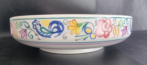 Poole 1950 floral bowl - poole,