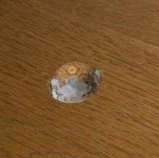 Small Swarovski (Mark on Base) Figurine Crystal Paperweight - 3 cm 
