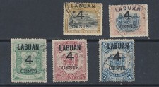 Labuan stamps 1899 - labuan,