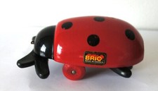 Brio  Vintage 1960sLarge Pull Along Ladybird Children's Toy