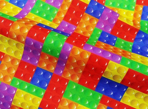 Vivid lego block patterned - lego,