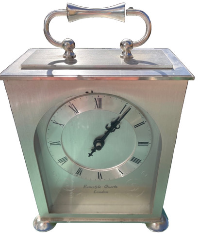 Vintage carriage clock - vintage,